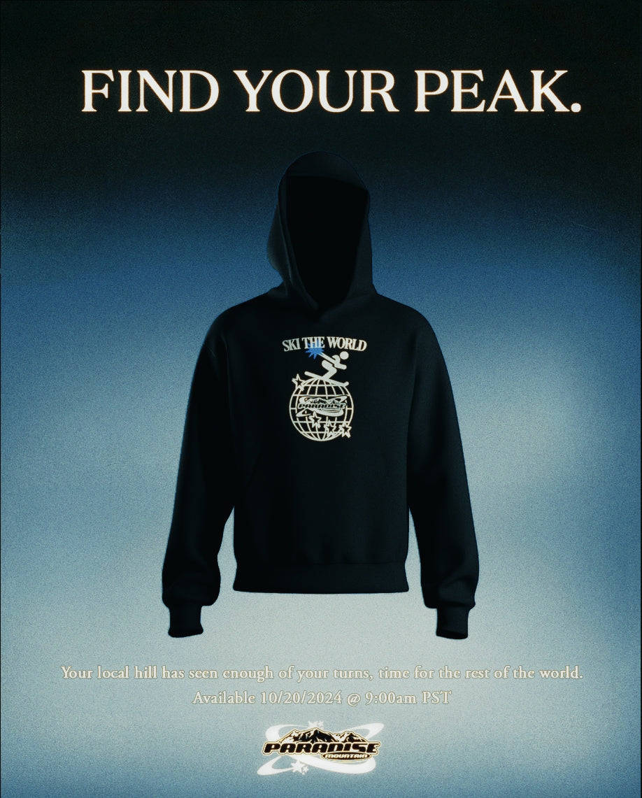 SKI THE WORLD Hoodie